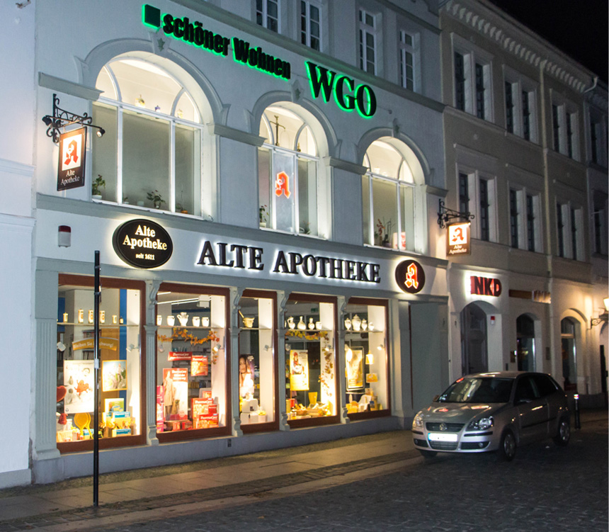 Alte Apotheke Löbau - Eingangsbereich