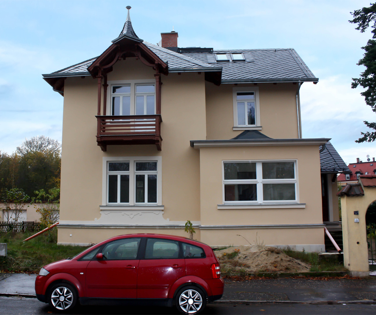 Wohnhaus Kieler Straße in Dresden - Strassenansicht